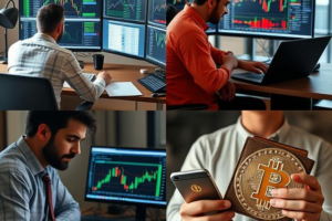 how to trade cryptocurrency for beginners infographic